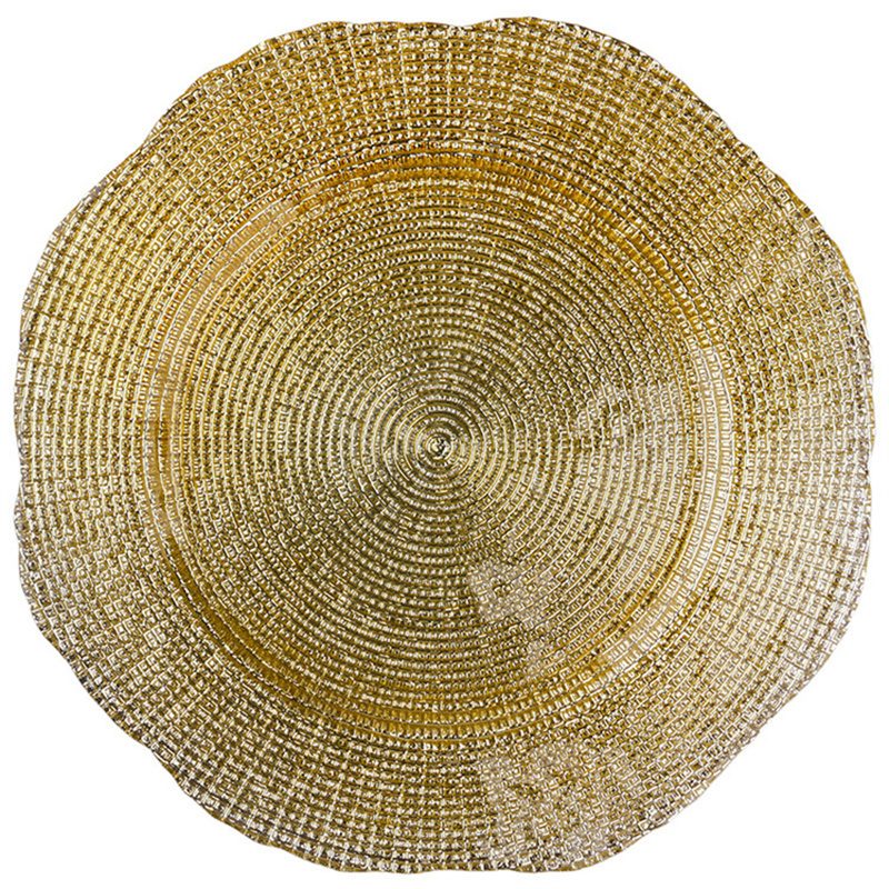 Wholesale Glass Charger Plate PZ-077 - Image 7